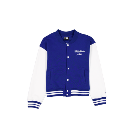 Philadelphia 76ers Throwback Prep Women's Jacket