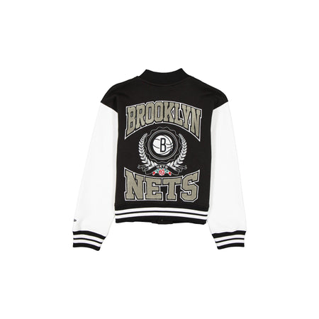 Brooklyn Nets Throwback Prep Women's Jacket