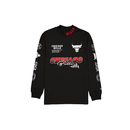 Chicago Bulls Modern Speed Black Long Sleeve T-Shirt