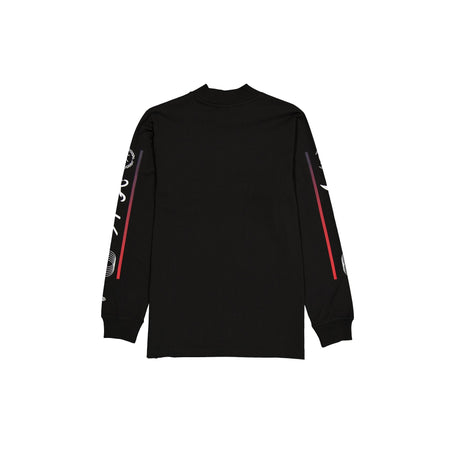 Atlanta Braves Modern Speed Black Long Sleeve T-Shirt