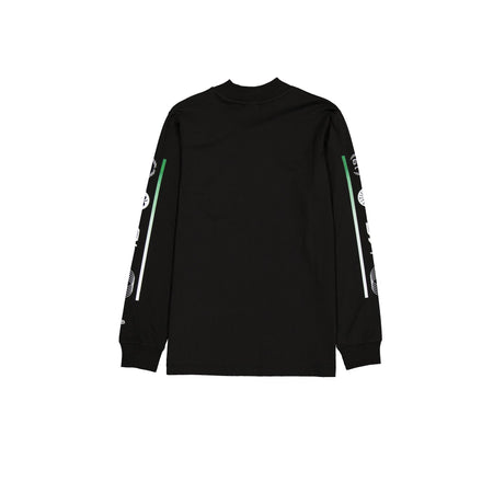 Boston Celtics Modern Speed Black Long Sleeve T-Shirt