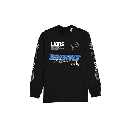 Detroit Lions Modern Speed Black Long Sleeve T-Shirt