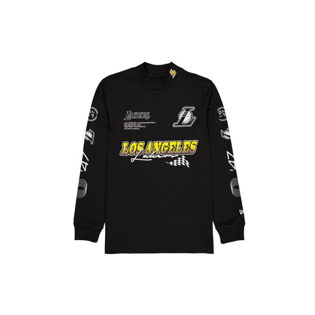 Los Angeles Lakers Modern Speed Black Long Sleeve T-Shirt