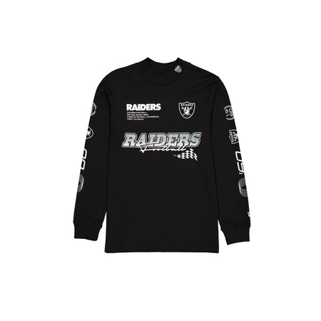 Las Vegas Raiders Modern Speed Black Long Sleeve T-Shirt