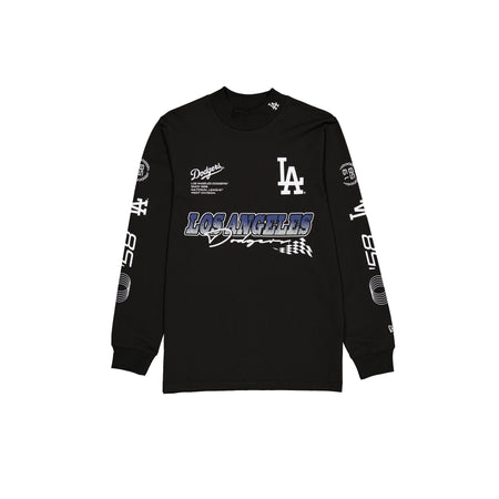 Los Angeles Dodgers Modern Speed Black Long Sleeve T-Shirt