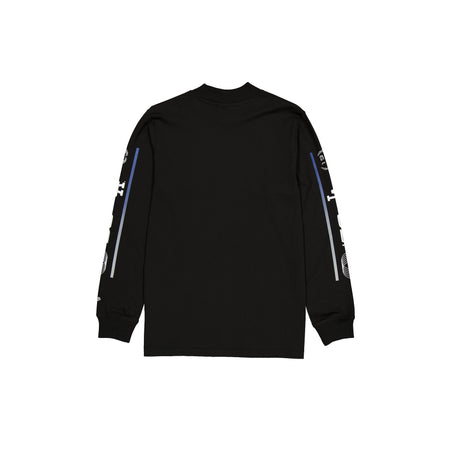 Los Angeles Dodgers Modern Speed Black Long Sleeve T-Shirt