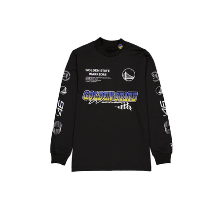 Golden State Warriors Modern Speed Black Long Sleeve T-Shirt