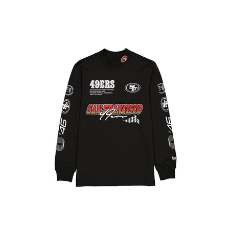 San Francisco 49ers Modern Speed Black Long Sleeve T-Shirt