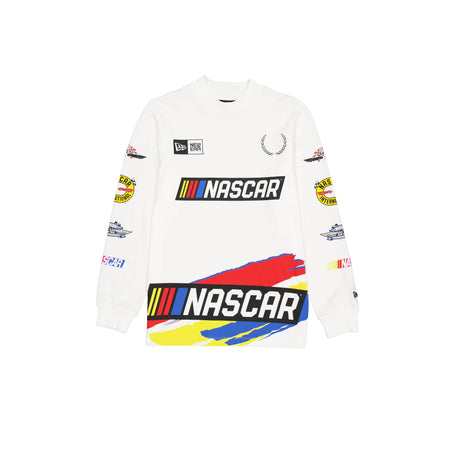 NASCAR Modern Speed White Long Sleeve T-Shirt