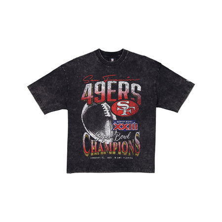 San Francisco 49ers Super Bowl XXIII Champions Sport Classics Black T-Shirt