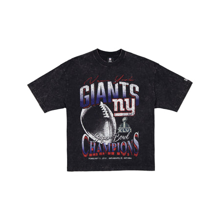 New York Giants Super Bowl XLVI Champions Sport Classics Black T-Shirt