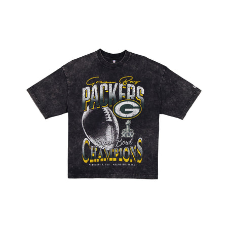 Green Bay Packers Super Bowl XLV Champions Sport Classics Black T-Shirt