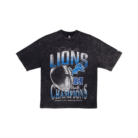 Detroit Lions 2023 NFC North Champions Sport Classics Black T-Shirt