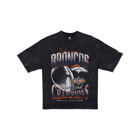 Denver Broncos Super Bowl XXXII Champions Sport Classics Black T-Shirt