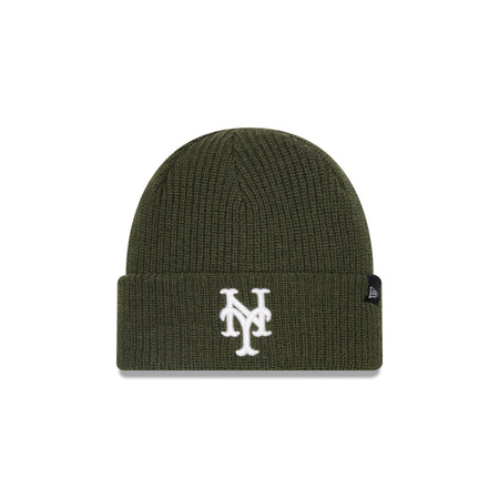 New York Mets Green Merino Wool Knit Beanie