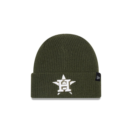 Houston Astros Green Merino Wool Knit Beanie