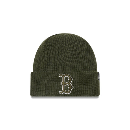 Boston Red Sox Green Merino Wool Knit Beanie