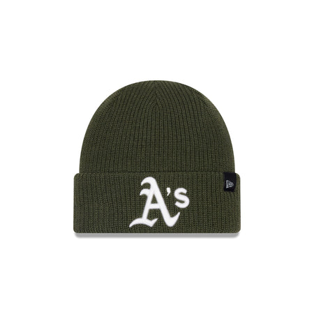 Oakland Athletics Green Merino Wool Knit Beanie