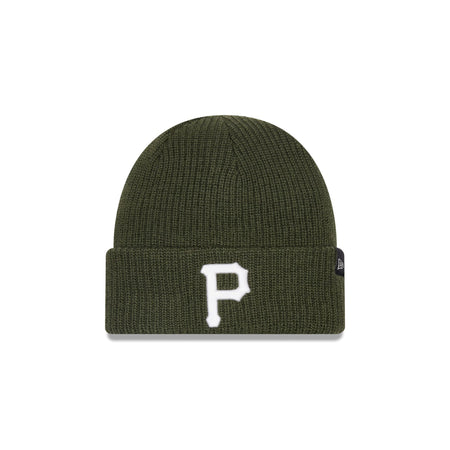 Pittsburgh Pirates Green Merino Wool Knit Beanie