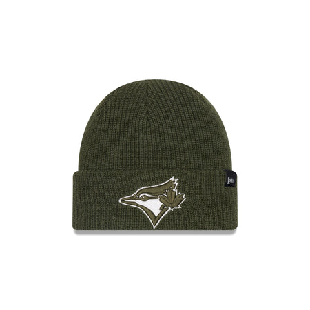 Toronto Blue Jays Green Merino Wool Knit Beanie