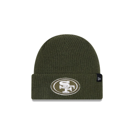 San Francisco 49ers Green Merino Wool Knit Beanie