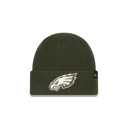 Philadelphia Eagles Green Merino Wool Knit Beanie