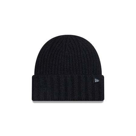 Black Everyday Knit Beanie