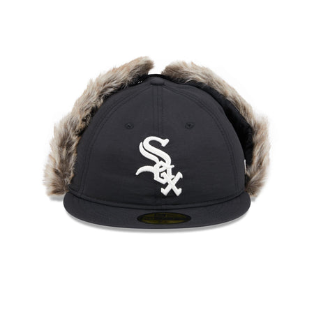 Chicago White Sox Winter Dog Ear Retro Crown 59FIFTY Fitted Hat