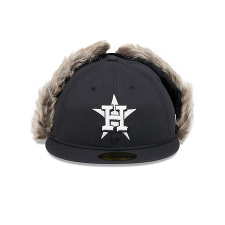 Houston Astros Winter Dog Ear Retro Crown 59FIFTY Fitted Hat