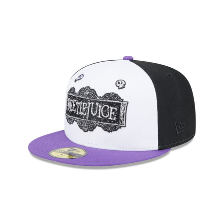 Beetlejuice Logo 59FIFTY Fitted Hat