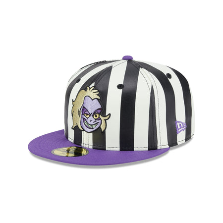 Beetlejuice Striped 59FIFTY Fitted Hat