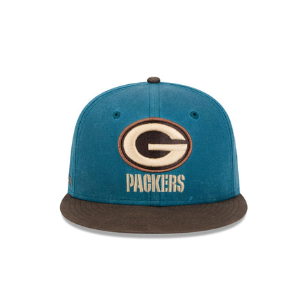 Green Bay Packers Indigo 59FIFTY Fitted Hat