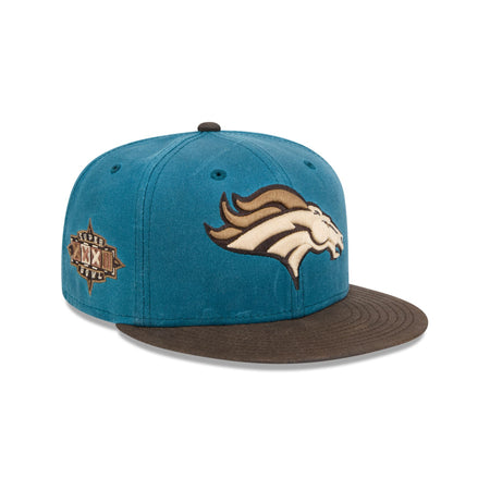 Denver Broncos Indigo 59FIFTY Fitted Hat