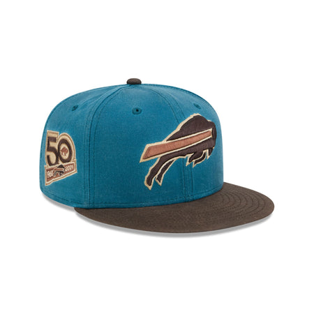 Buffalo Bills Indigo 59FIFTY Fitted Hat