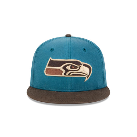 Seattle Seahawks Indigo 59FIFTY Fitted Hat