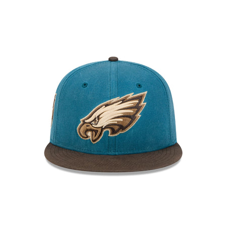 Philadelphia Eagles Indigo 59FIFTY Fitted Hat