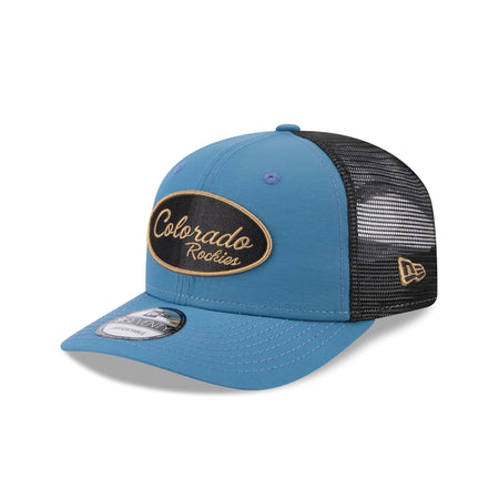 Colorado Rockies Indigo 9SEVENTY Trucker Hat