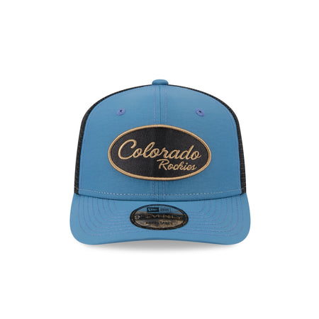 Colorado Rockies Indigo 9SEVENTY Trucker Hat