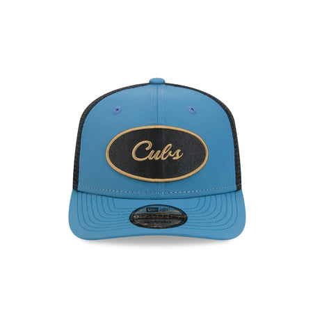 Chicago Cubs Indigo 9SEVENTY Trucker Hat