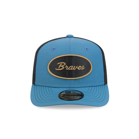 Atlanta Braves Indigo 9SEVENTY Trucker Hat