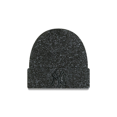 New York Yankees Reflective Black Knit Beanie