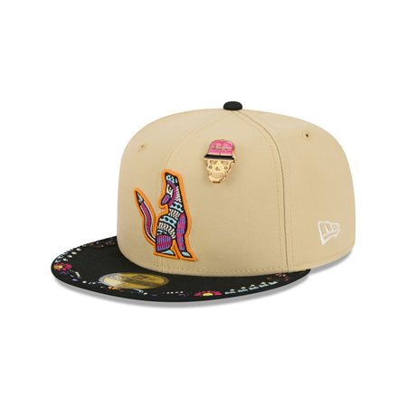 Hillsboro Hops Skull Pin 59FIFTY Fitted Hat