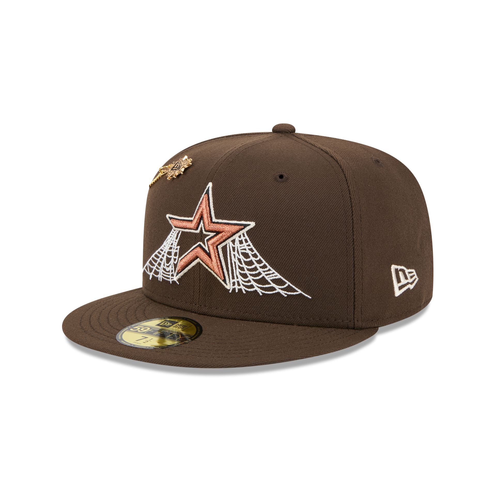 New Era 59Fifty Houston Astros Fitted Hat Size hotsell 7 5/8 Peach UV 35th Side Patch