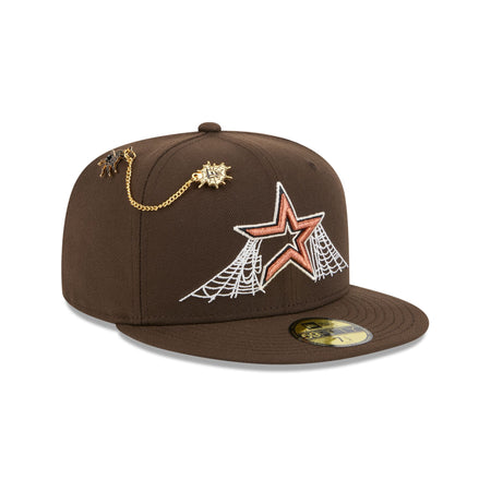 Houston Astros Spider Pin 59FIFTY Fitted Hat