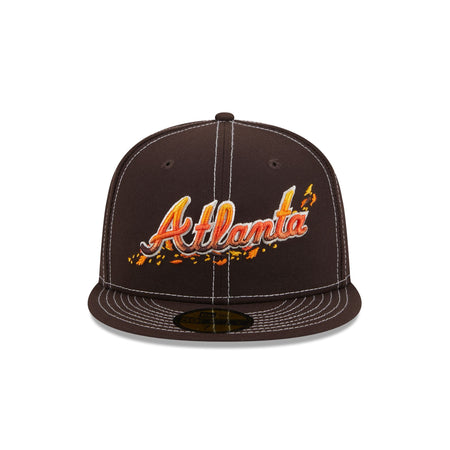 Atlanta Braves Fall Foliage 59FIFTY Fitted Hat