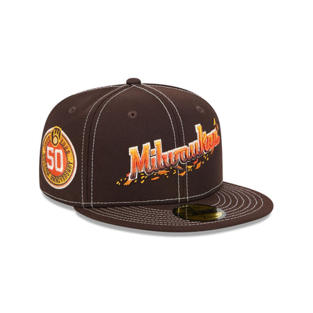 Milwaukee Brewers Fall Foliage 59FIFTY Fitted Hat