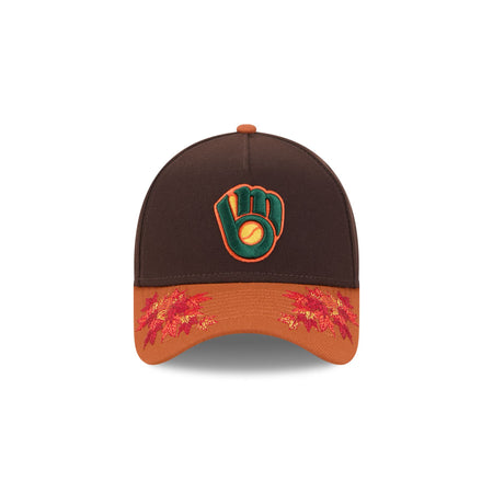 Milwaukee Brewers Fall Foliage 9FORTY A-Frame Snapback Hat