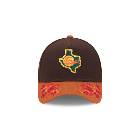 Texas Rangers Fall Foliage 9FORTY A-Frame Snapback Hat