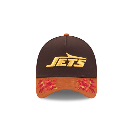 New York Jets Fall Foliage 9FORTY A-Frame Snapback Hat