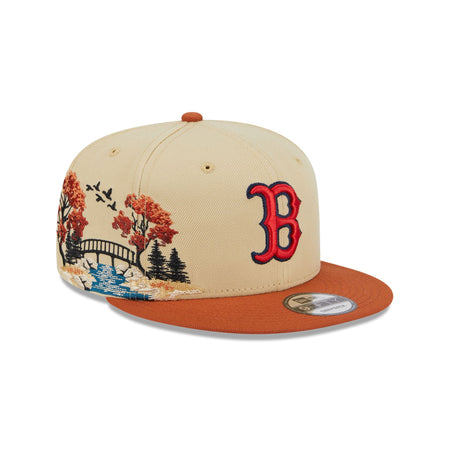 Boston Red Sox Fall Landscape 9FIFTY Snapback Hat